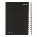 Pagna 24321-04 opdeler til bog Sort A4