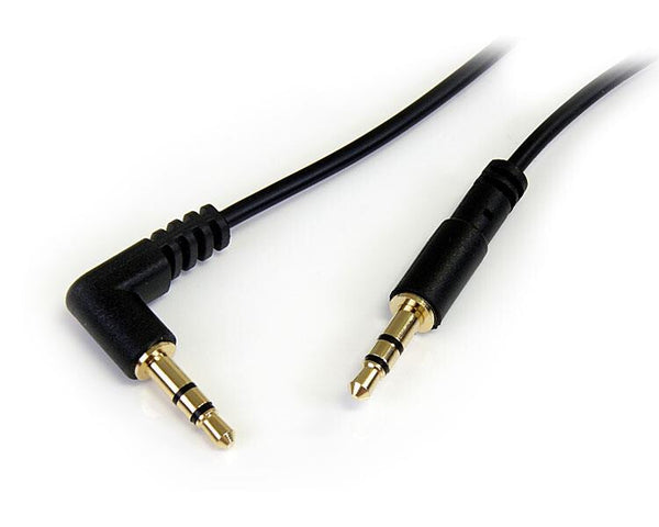 StarTech.com MU3MMSRA lydkabel 0,91 m 3.5mm Sort