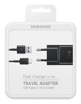 Samsung EP-TA20 Universel Sort Vekselstrøm Hurtig opladning Indendørs, Udendørs