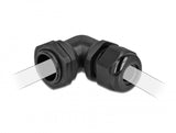 DeLOCK 60298 kabelforskruning Sort Plast 1 stk