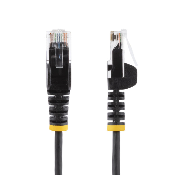 StarTech.com N6PAT200CMBKS netværkskabel Sort 2 m Cat6 U/UTP (UTP)