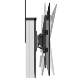 StarTech.com STNDMTV70 skærmbeslag til skiltning 190,5 cm (75") Sort, Rustfrit stål