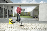 Kärcher 1.629-911.0 støv-udsuger Sort, Gul 17 L 300 W