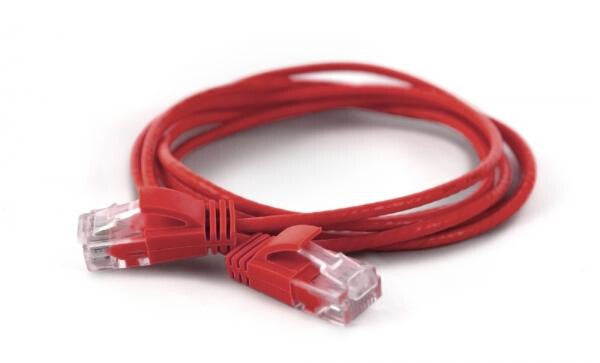 Wantec 7267 netværkskabel Rød 0,1 m Cat6a U/UTP (UTP)