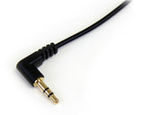 StarTech.com MU3MMSRA lydkabel 0,91 m 3.5mm Sort