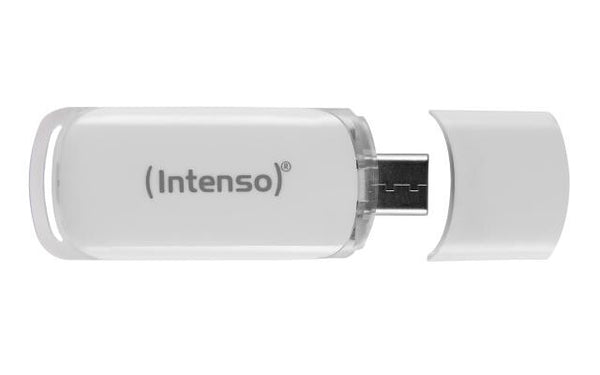 Intenso Flash Line USB-nøgle 128 GB USB Type-C 3.2 Gen 1 (3.1 Gen 1) Hvid