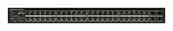 LANCOM GS-4554XP Administreret L3 2.5G Ethernet (100/1000/2500) Strøm over Ethernet (PoE) 1U Sort