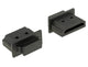 DeLOCK 64029 dækning af sokkel HDMI A Sort 10 stk
