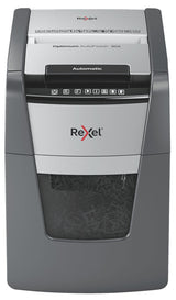 Rexel AutoFeed+ 90X papirmakulator Krydsmakulering 55 dB Sort, Grå