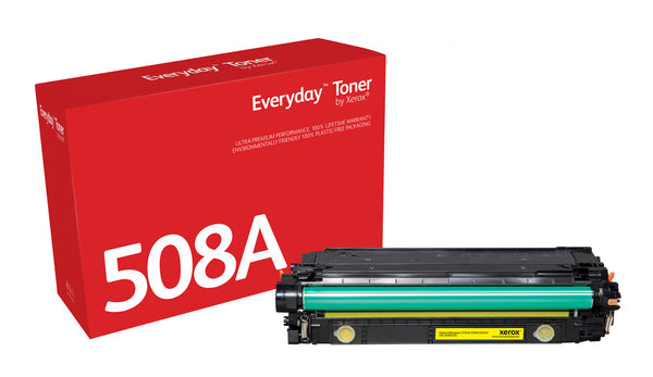 Everyday™ Gul Toner by Xerox compatible with HP 508A (CF362A), Standard kapacitet