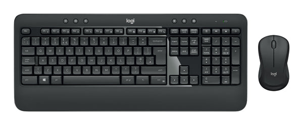 Logitech 920-008688 tastatur Mus inkluderet Universel RF trådløst QWERTZ Tjekkisk Sort