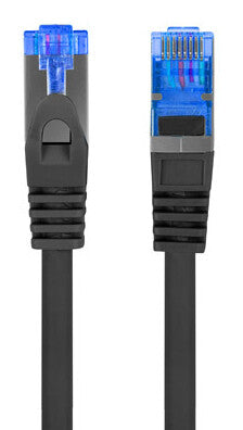 Lanberg PCF6A-10CC netværkskabel Sort 3 m Cat6a S/FTP (S-STP)
