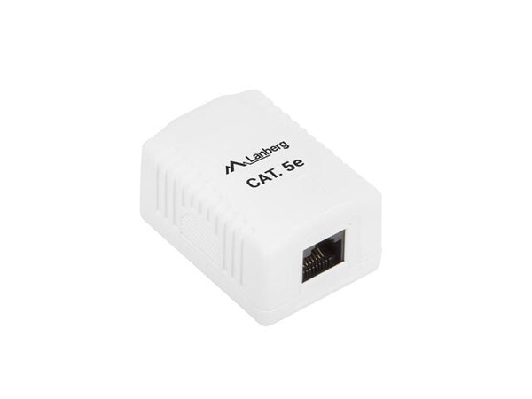 Lanberg OU5-0001-W stikdåse RJ-45 Hvid