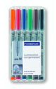 Staedtler 315 WP6 speedmarker 1 stk Sort, Blå, Brun, Grøn, Orange, Rød