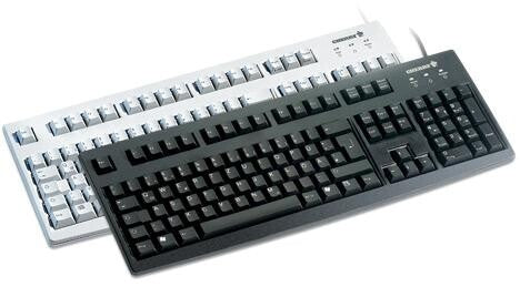 CHERRY Comfort keyboard USB, black, FR tastatur Sort