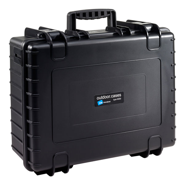 B&W Cases Type 6000 Hård taske Sort