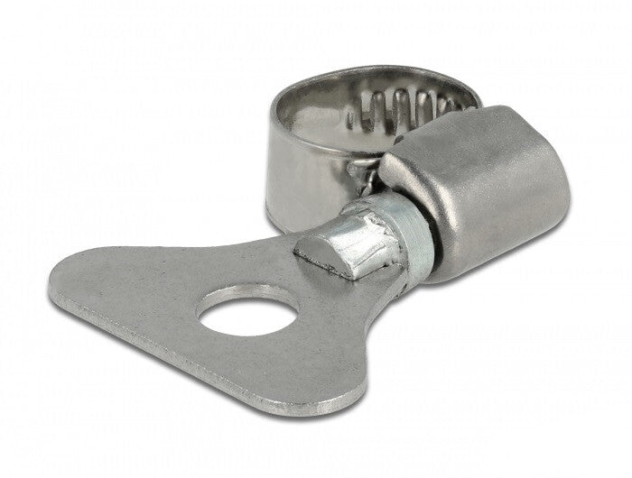 DeLOCK 19570 slangeklemme Rustfrit stål Slangeklemme med sommerfuglvrider