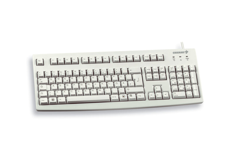CHERRY G83-6105 tastatur Universel USB QWERTZ Tysk Grå