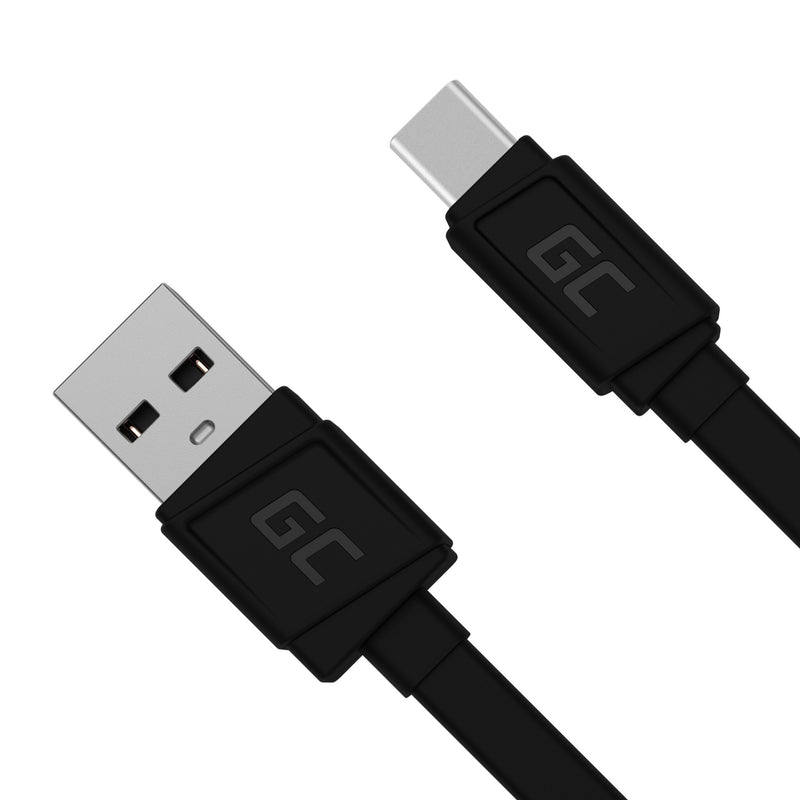 Green Cell KABGC03 USB-kabel 0,25 m USB A USB C 0,48 Gbit/sek. Sort