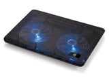 Conceptronic CNBCOOLPAD2F køling til laptop 39,6 cm (15.6") Sort
