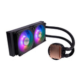 Cooler Master MasterLiquid PL240 Flux Processor Væskekølingssæt 12 cm Sort