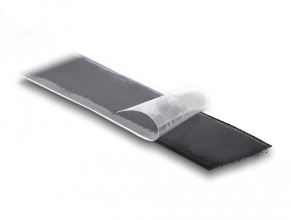 DeLOCK 20859 velcro lynlås Nylon, Polyester Sort