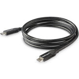 StarTech.com USB2C5C1M USB-kabel USB 2.0 1 m USB C 0,48 Gbit/sek. Sort