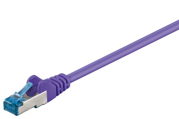 Goobay 94155 netværkskabel Violet 0,25 m Cat6a S/FTP (S-STP)