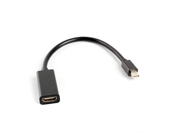 Lanberg AD-0005-BK videokabel adapter 0,2 m Mini DisplayPort HDMI Type A (Standard) Sort