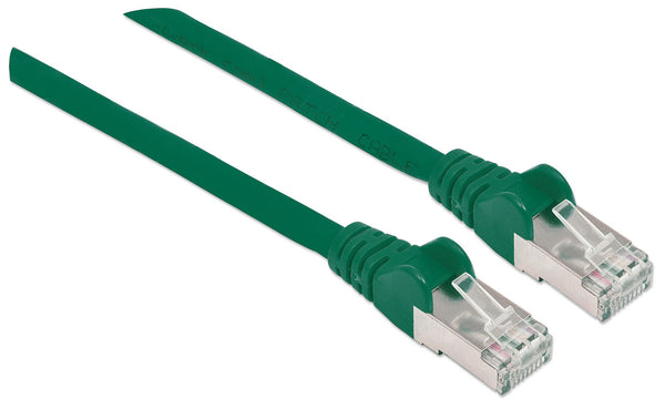 Intellinet 735322 netværkskabel Grøn 1 m Cat6 S/FTP (S-STP)