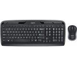 Logitech Wireless Combo MK330 tastatur Mus inkluderet Hjem USB QWERTY UK engelsk Sort
