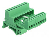 DeLOCK 66081 termisk blok 8-pin Grøn