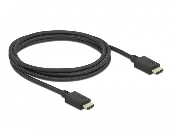 DeLOCK 85388 HDMI-kabel 2 m HDMI Type A (Standard) Sort