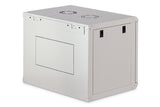 Digitus DN-19 09-U-EC stativ 9U Vægmonteret stativ Grå