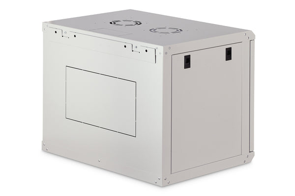 Digitus DN-19 09-U-EC stativ 9U Vægmonteret stativ Grå