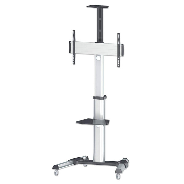 Manhattan 461245 tv-beslag 177,8 cm (70") Sort, Sølv