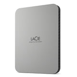 Seagate Lacie Mobile Drive ekstern harddisk 4 TB USB Type-C 3.2 Gen 1 (3.1 Gen 1) Sølv