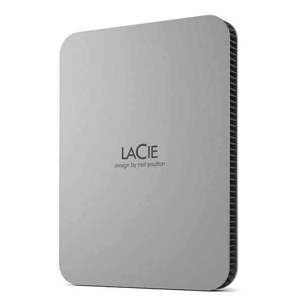 Seagate Lacie Mobile Drive ekstern harddisk 4 TB USB Type-C 3.2 Gen 1 (3.1 Gen 1) Sølv