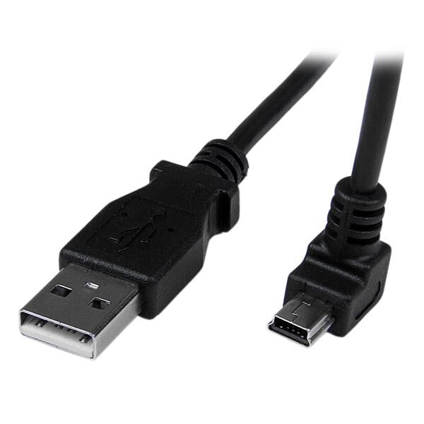 StarTech.com USBAMB2MD USB-kabel USB 2.0 2 m USB A Mini-USB B 0,48 Gbit/sek. Sort