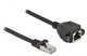 DeLOCK 86999 netværkskabel Sort 0,5 m Cat6a S/FTP (S-STP)