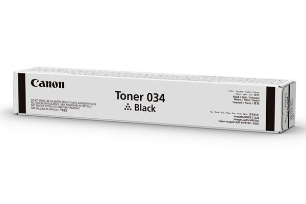 Canon 034 tonerpatron 1 stk Original Sort