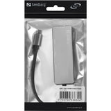 Sandberg 336-32 interface hub USB 3.2 Gen 1 (3.1 Gen 1) Type-C 5000 Mbit/s Grå