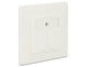 DeLOCK 86219 stikkontakt RJ-45 Hvid