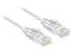 DeLOCK 2m Cat.6 UTP netværkskabel Hvid Cat6 U/UTP (UTP)