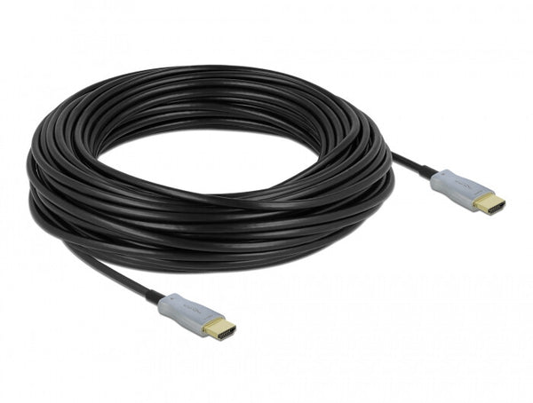 DeLOCK 85016 HDMI-kabel 25 m HDMI Type A (Standard) Sort