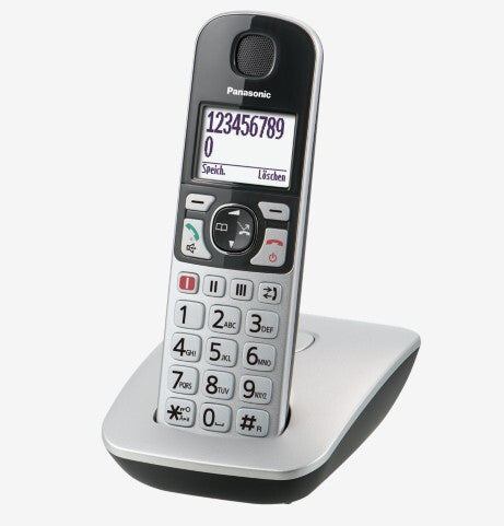 Panasonic KX-TGE510GS telefon DECT telefon Nummervisning Sort, Sølv