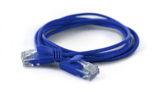 Wantec 7243 netværkskabel Blå 1 m Cat6a U/UTP (UTP)