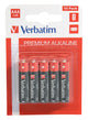 Verbatim AAA alkaline-batterier