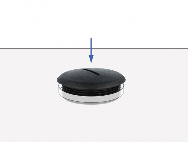 DeLOCK 60230 rør låg Sort Nylon