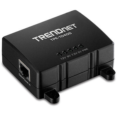 Trendnet TPE-104GS netværks-splitter Strøm over Ethernet (PoE) Sort